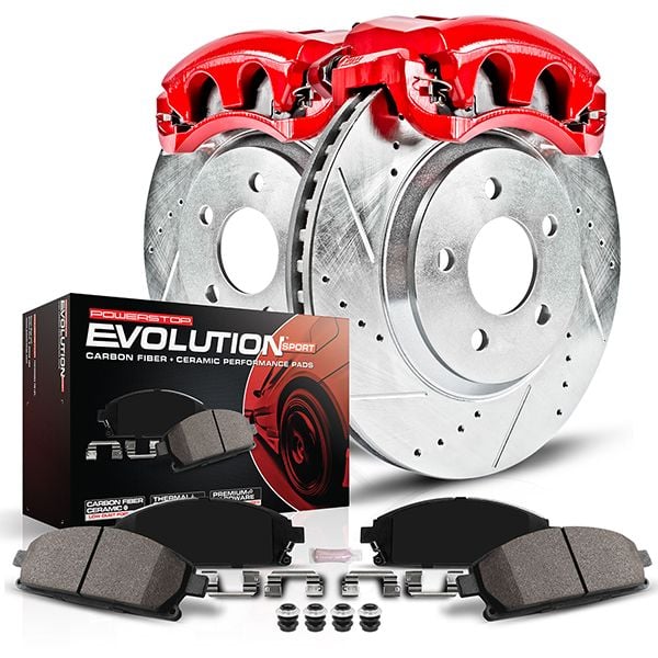 Power Stop 94-97 Chevrolet Camaro Front & Rear Z23 Evolution Sport Brake Kit w/Calipers