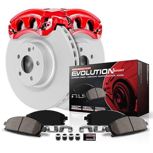 Power Stop 08-13 GMC Yukon XL 2500 Front and Rear Z23 Coated Kit w/Calipers
