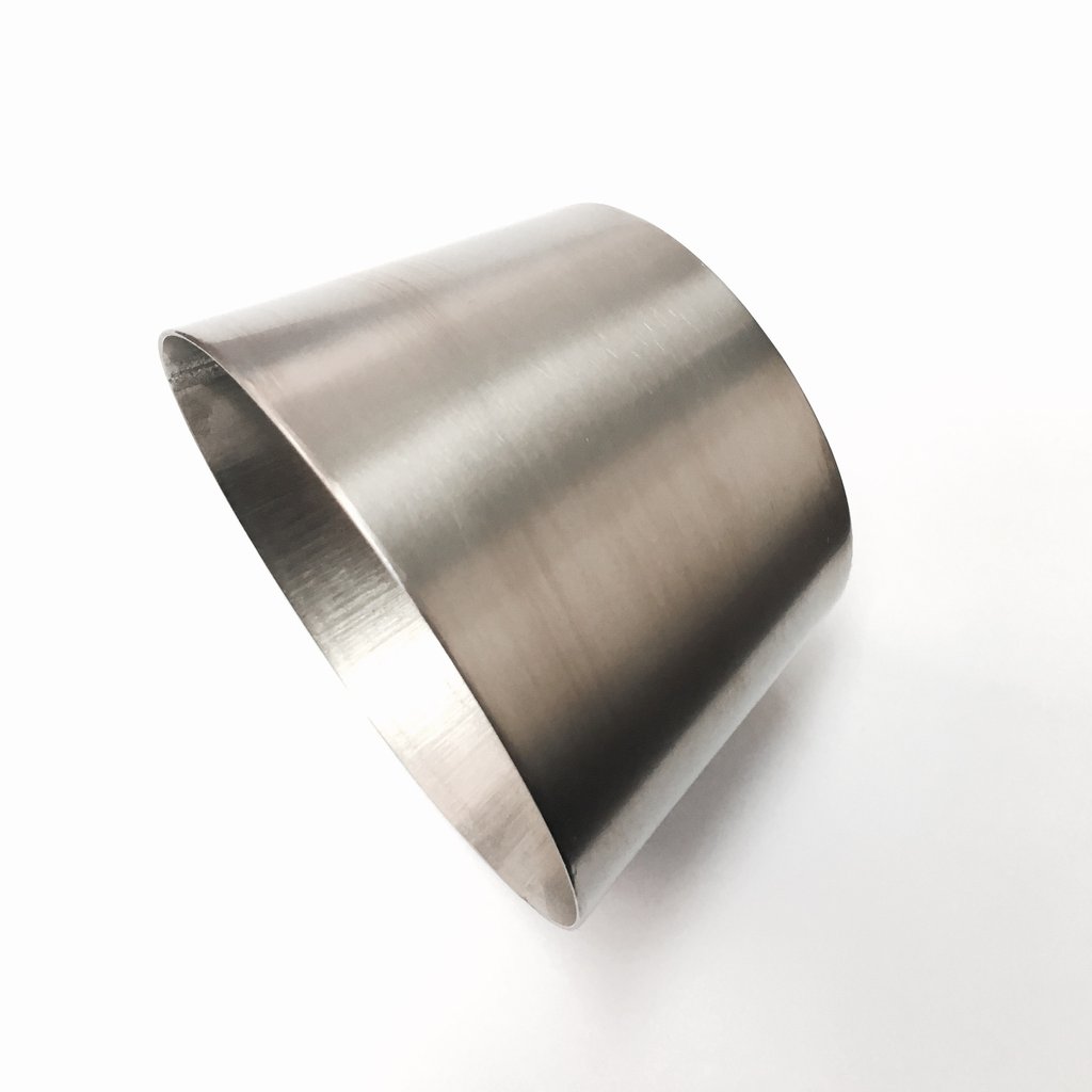Stainless Bros 3in to 7in SS304 Transition Reducer 3 inch OAL 16GA Wall