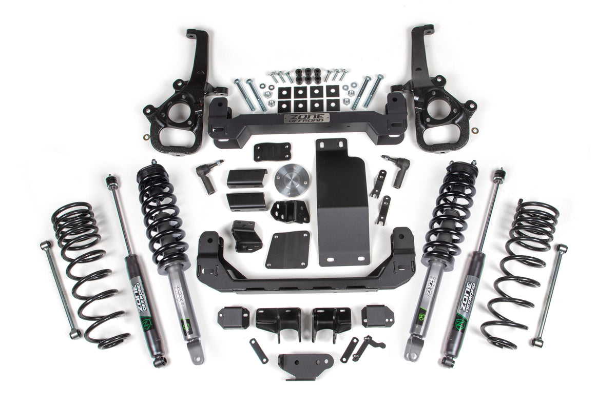 Zone Offroad 25-26 Ram 1500 4WD 4in Suspension Lift Kit