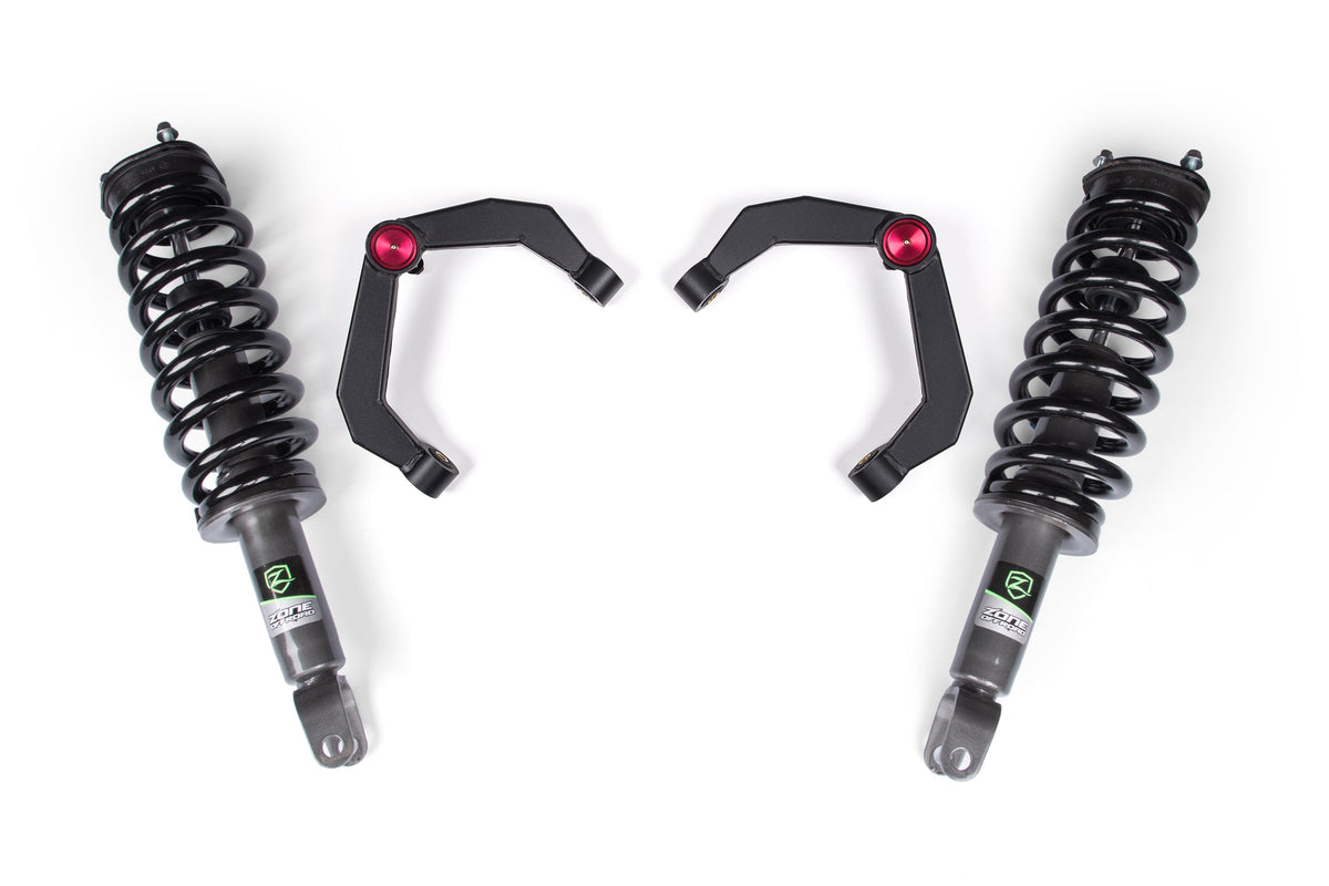 Zone Offroad 12-18 Ram 1500 4WD 2in Leveling Kit / 0in Rear Lift - Nitro Loaded Struts