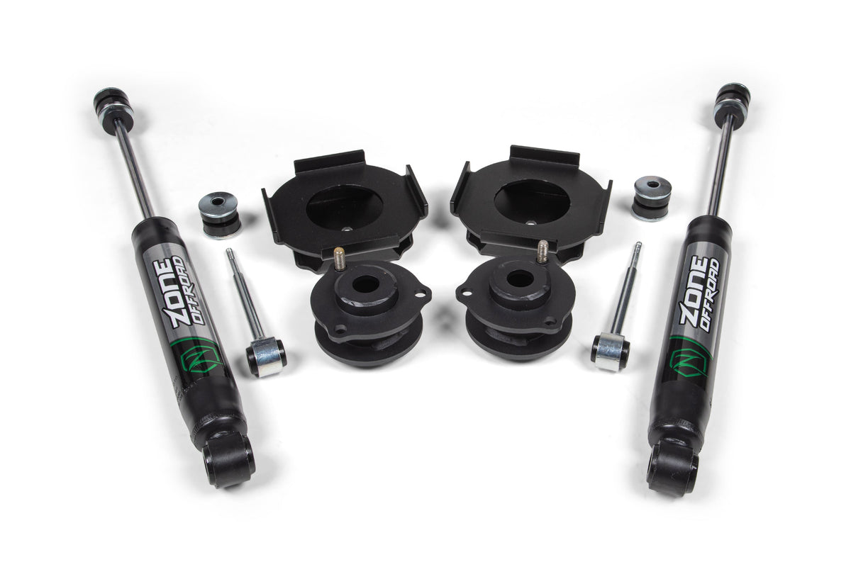 Zone Offroad 10-24 Toyota 4Runner 3in Lift Kit - Spacer Front / Nitro Rear