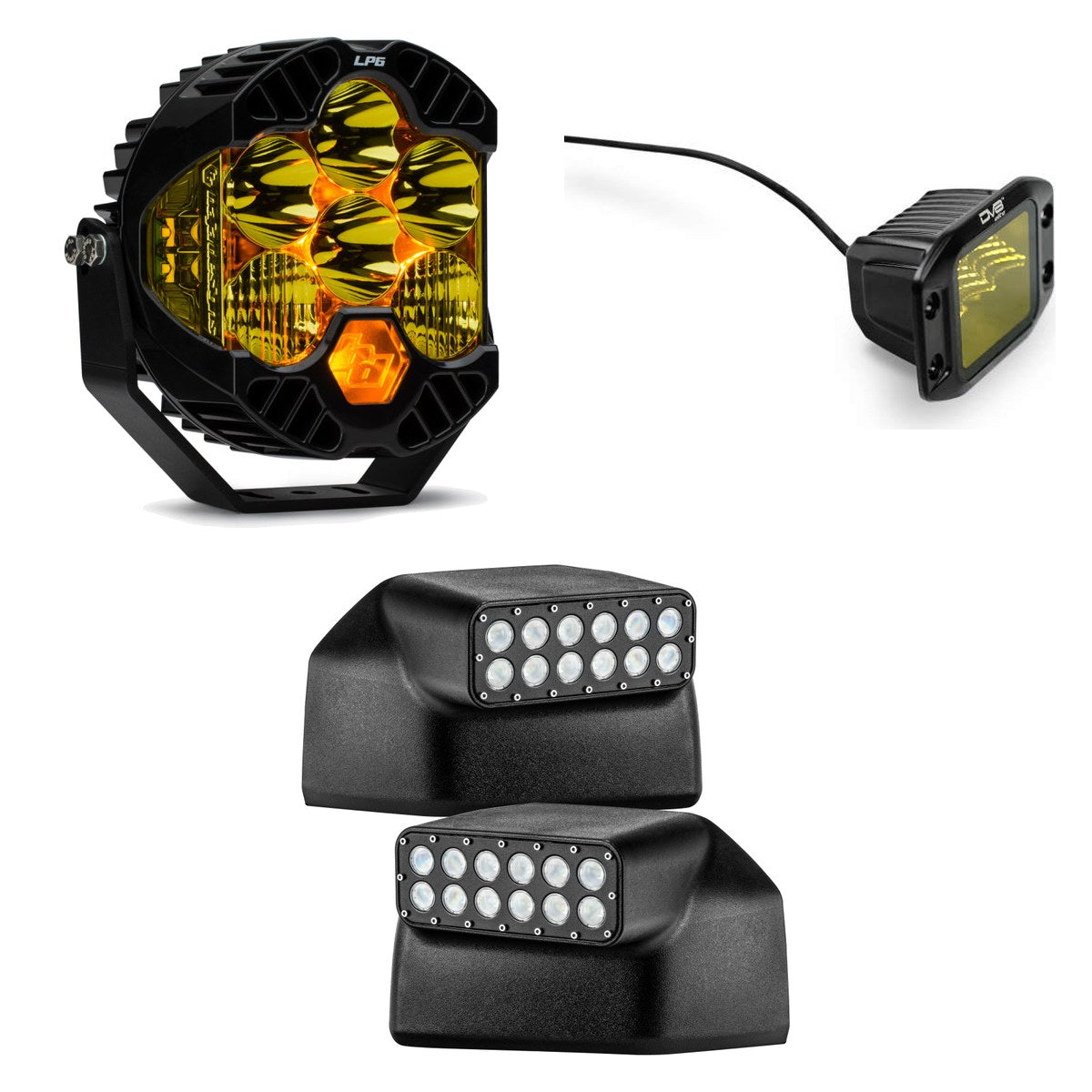Light bars and pods
