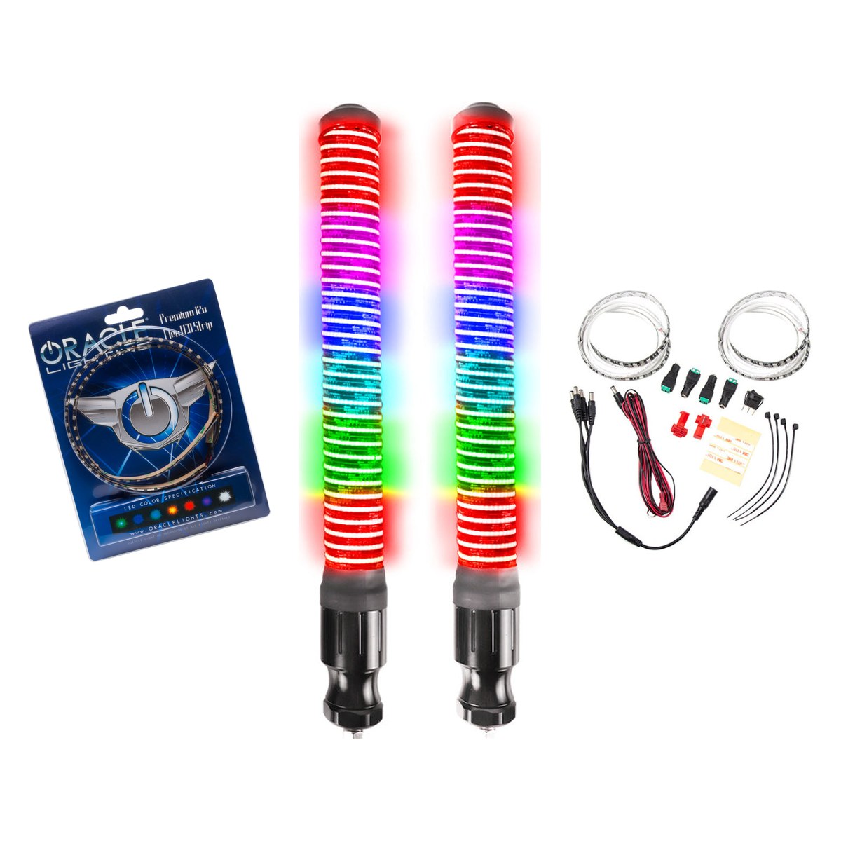 LED strips and whips