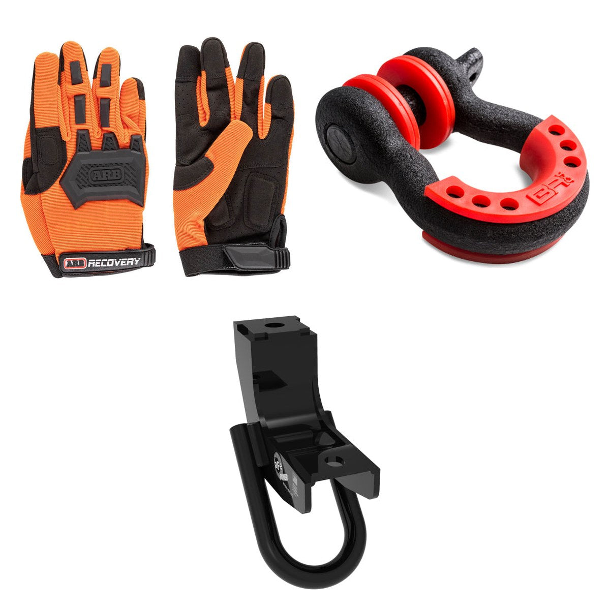 Tow hooks and straps